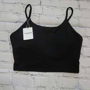 Lemedy women padded sports bra